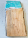 Double layer ocean 🌊 resin charcuterie board