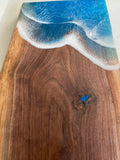 Ocean resin charcuterie board 🌊