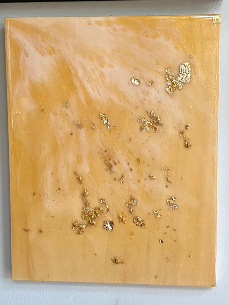 Gold art panel