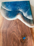 Ocean resin charcuterie board 🌊