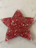 Christmas ornament - Oversized Candy Cane Star